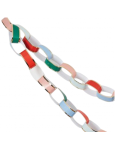 Grinalda Corrente Colorida